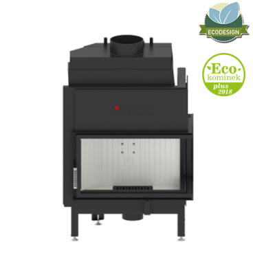 КАМИННАЯ ТОПКА С ВОДЯНЫМ КОНТУРОМ HITZE ALBERO AQUASYSTEM ALAQS68X43.R